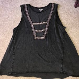 Mesh tank top